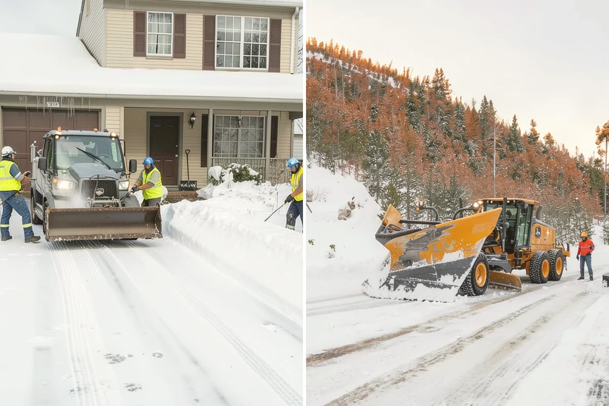 School Campus Snow Removal in Edmonds, Snohomish County, WA - Prioritize bus loops, drop-offs, and entrances