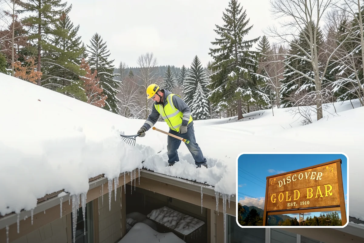 School Campus Snow Removal in Gold Bar, Snohomish County, WA - Campus ready before students arrive