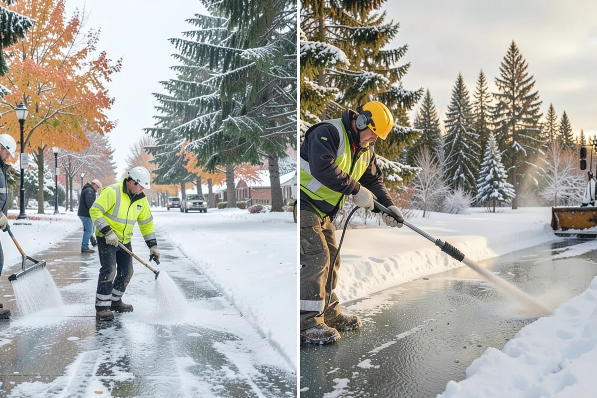 School Campus Snow Removal in Hamilton, Skagit County, WA - Prioritize bus loops, drop-offs, and entrances