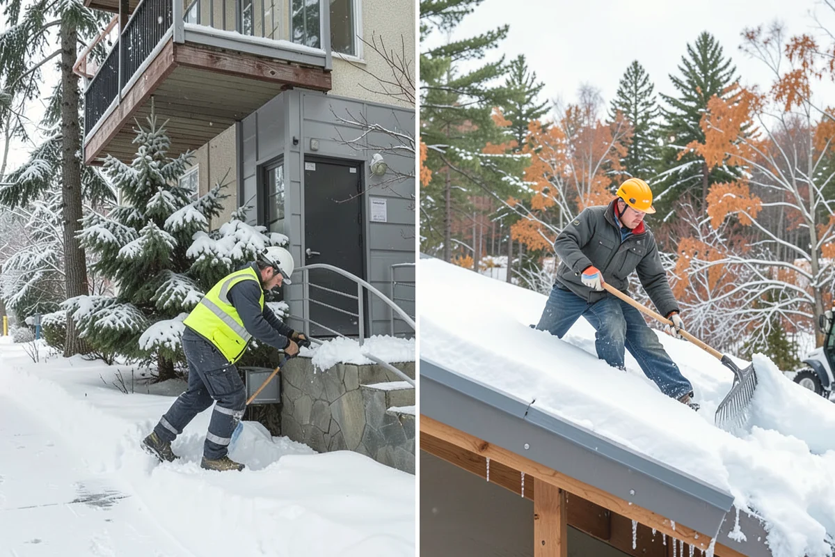 School Campus Snow Removal in La Conner, Skagit County, WA - Prioritize bus loops, drop-offs, and entrances