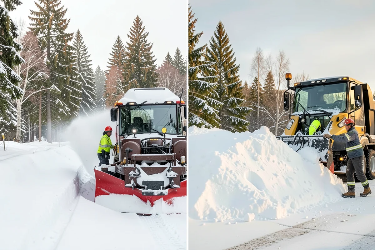 School Campus Snow Removal in Lakewood, Pierce County, WA - Prioritize bus loops, drop-offs, and entrances