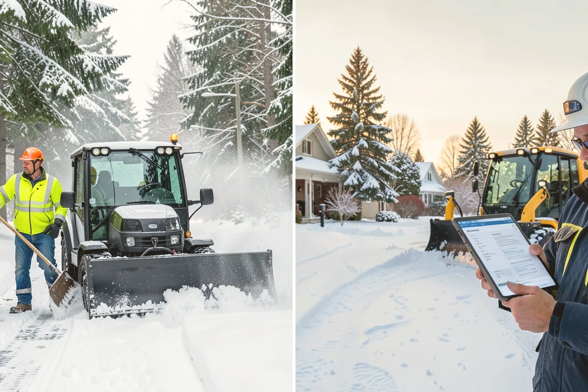 School Campus Snow Removal in Milton, King County, WA - Prioritize bus loops, drop-offs, and entrances
