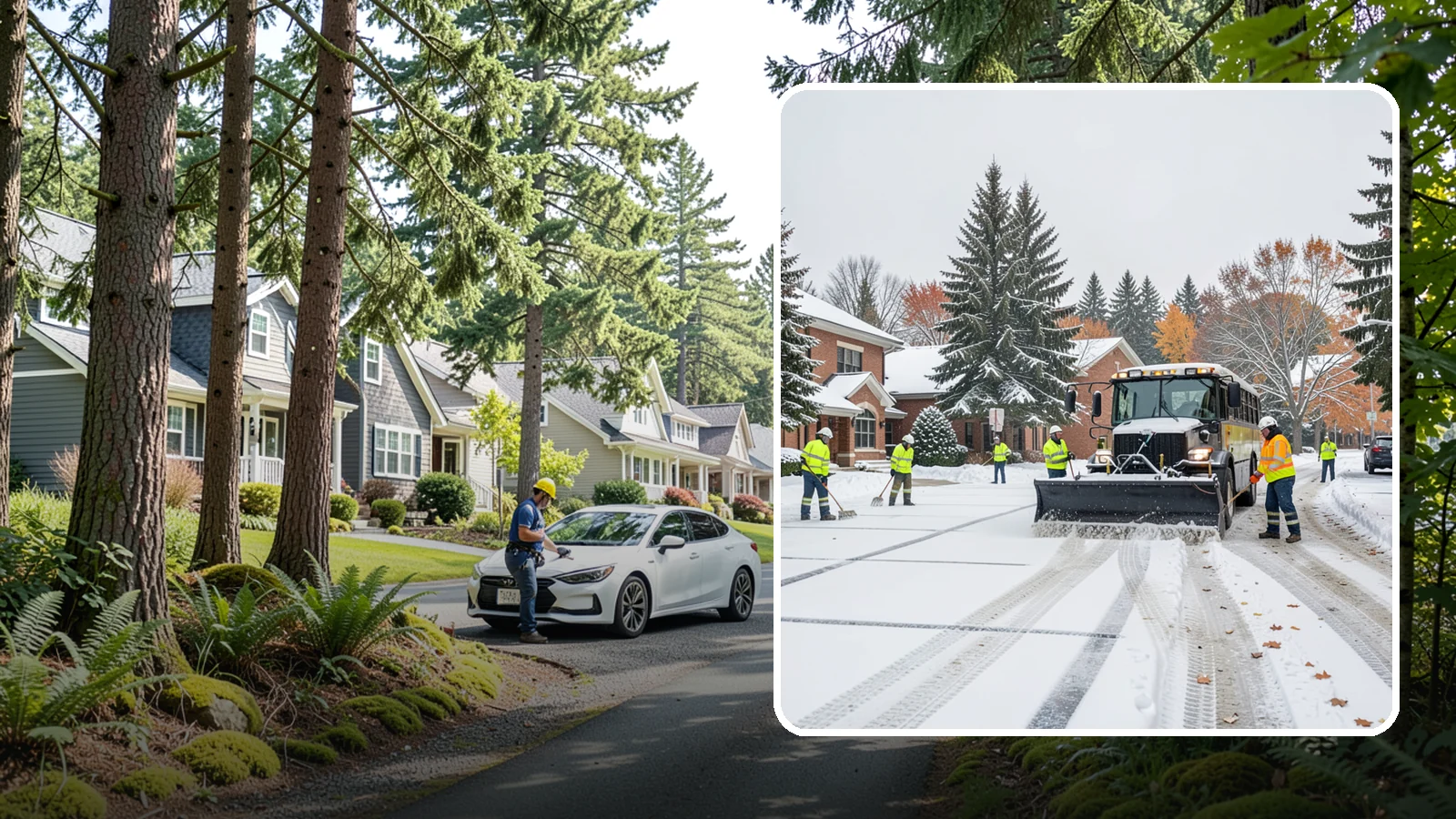 School Campus Snow Removal in Normandy Park, King County, WA - We clear school campuses so students, staff, and buses arrive and move safely on snowy mornings.