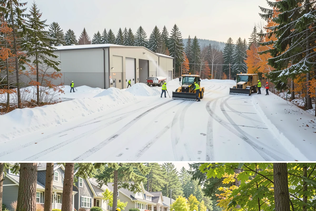 School Campus Snow Removal in Normandy Park, King County, WA - School campus service is most critical on snowy school mornings from December through February.