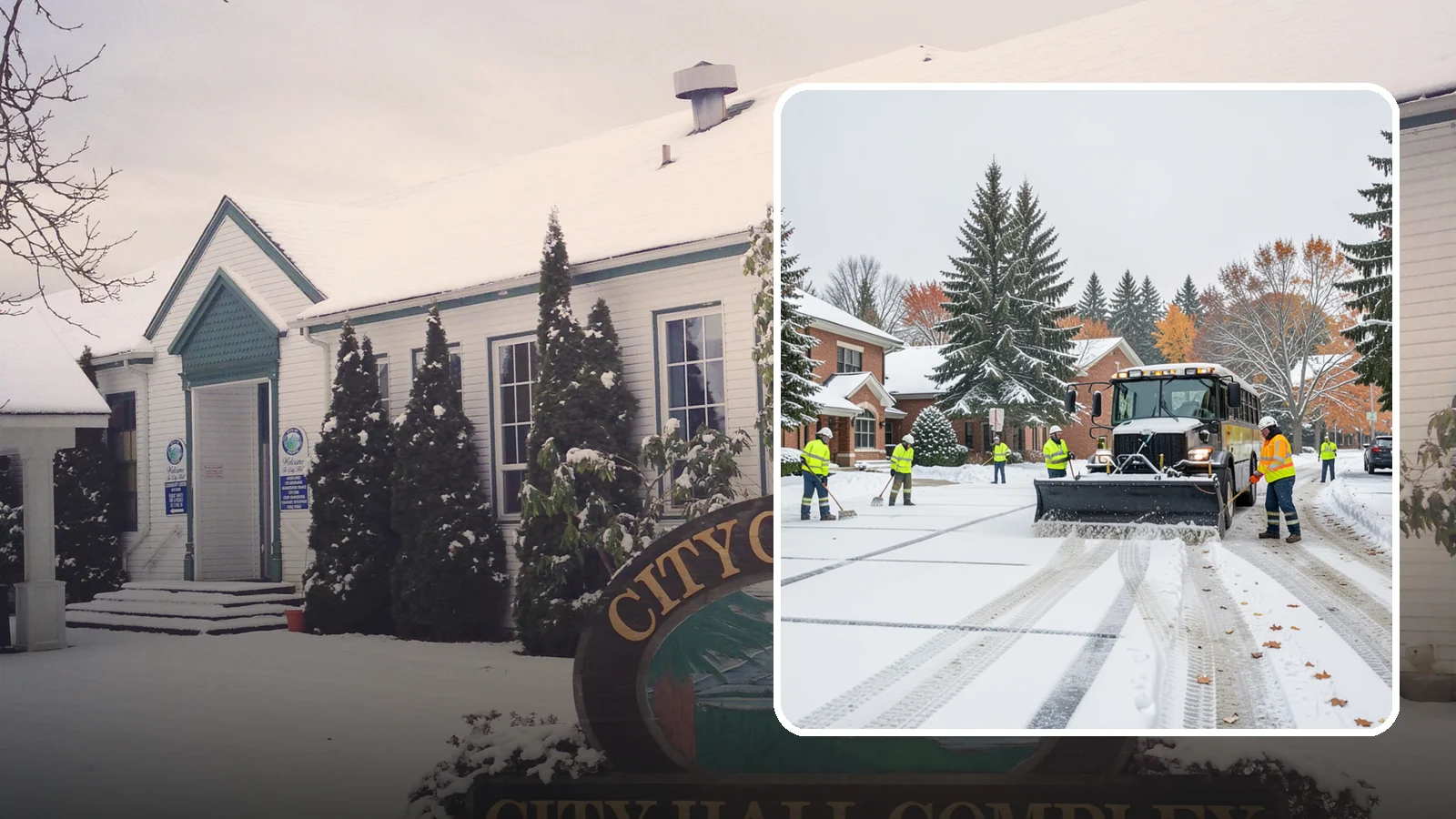 School Campus Snow Removal in Pacific, King County, WA - We clear school campuses so students, staff, and buses arrive and move safely on snowy mornings.