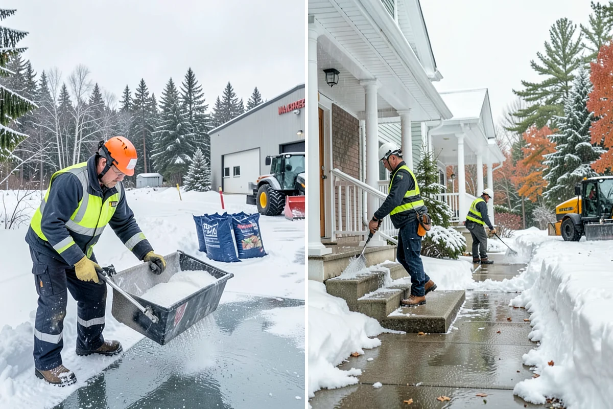 School Campus Snow Removal in Pacific, King County, WA - Prioritize bus loops, drop-offs, and entrances