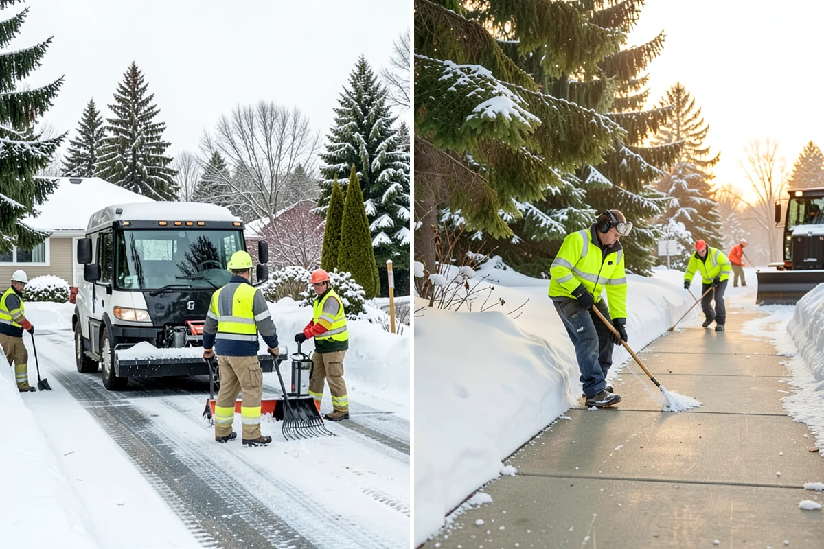 School Campus Snow Removal in Seattle, King County, WA - Prioritize bus loops, drop-offs, and entrances