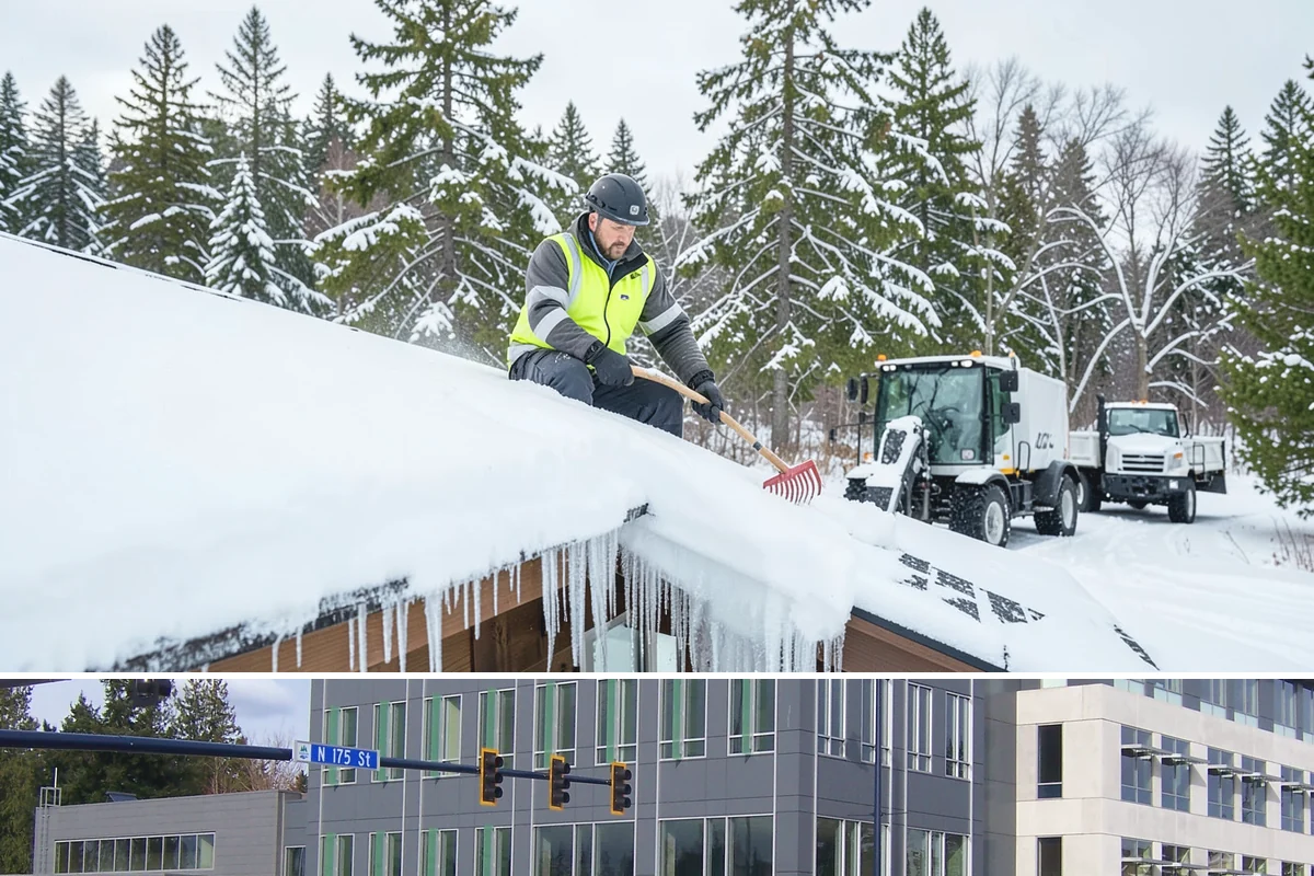 School Campus Snow Removal in Shoreline, King County, WA - School campus service is most critical on snowy school mornings from December through February.