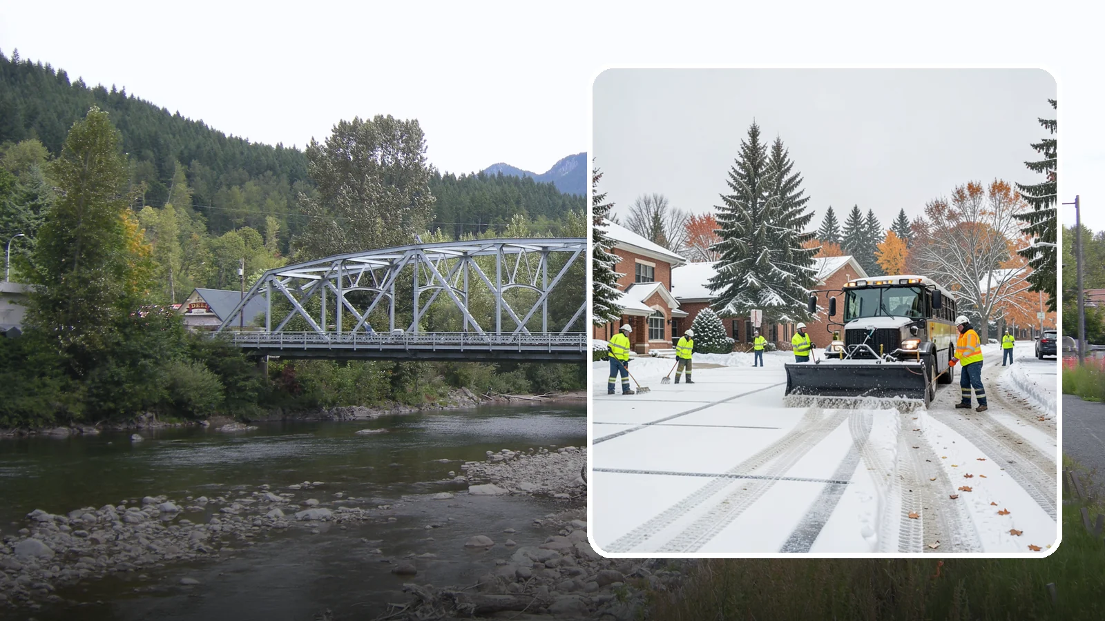 School Campus Snow Removal in Skykomish, King County, WA - We clear school campuses so students, staff, and buses arrive and move safely on snowy mornings.