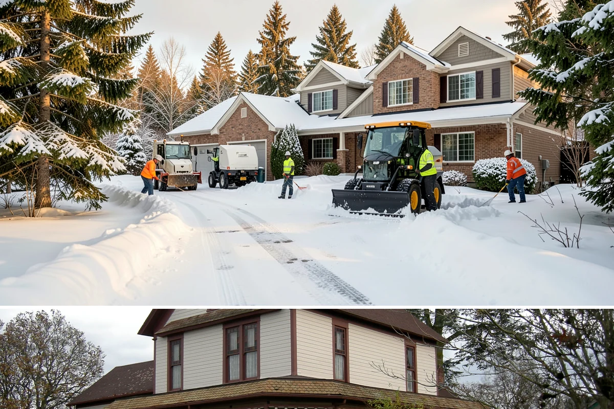 School Campus Snow Removal in Sumner, Pierce County, WA - School campus service is most critical on snowy school mornings from December through February.