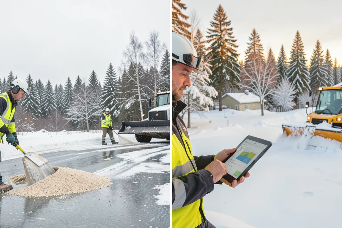 School Campus Snow Removal in Tacoma, Pierce County, WA - Prioritize bus loops, drop-offs, and entrances