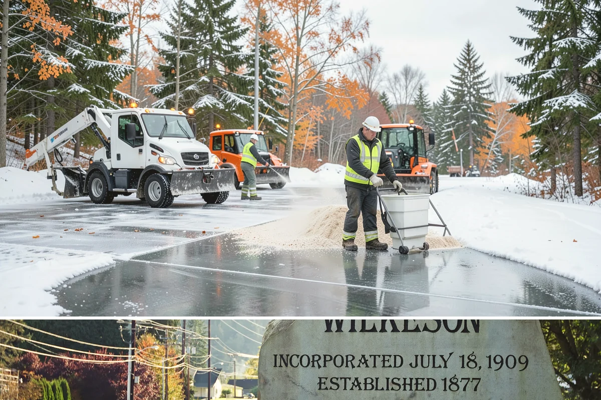 School Campus Snow Removal in Wilkeson, Pierce County, WA - School campus service is most critical on snowy school mornings from December through February.