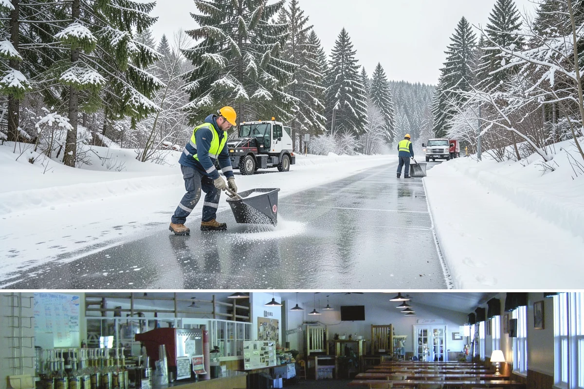 School Deicing in Black Diamond, King County, WA - The program follows the school calendar through winter, with heightened readiness on the freezing-rain mornings that threaten...