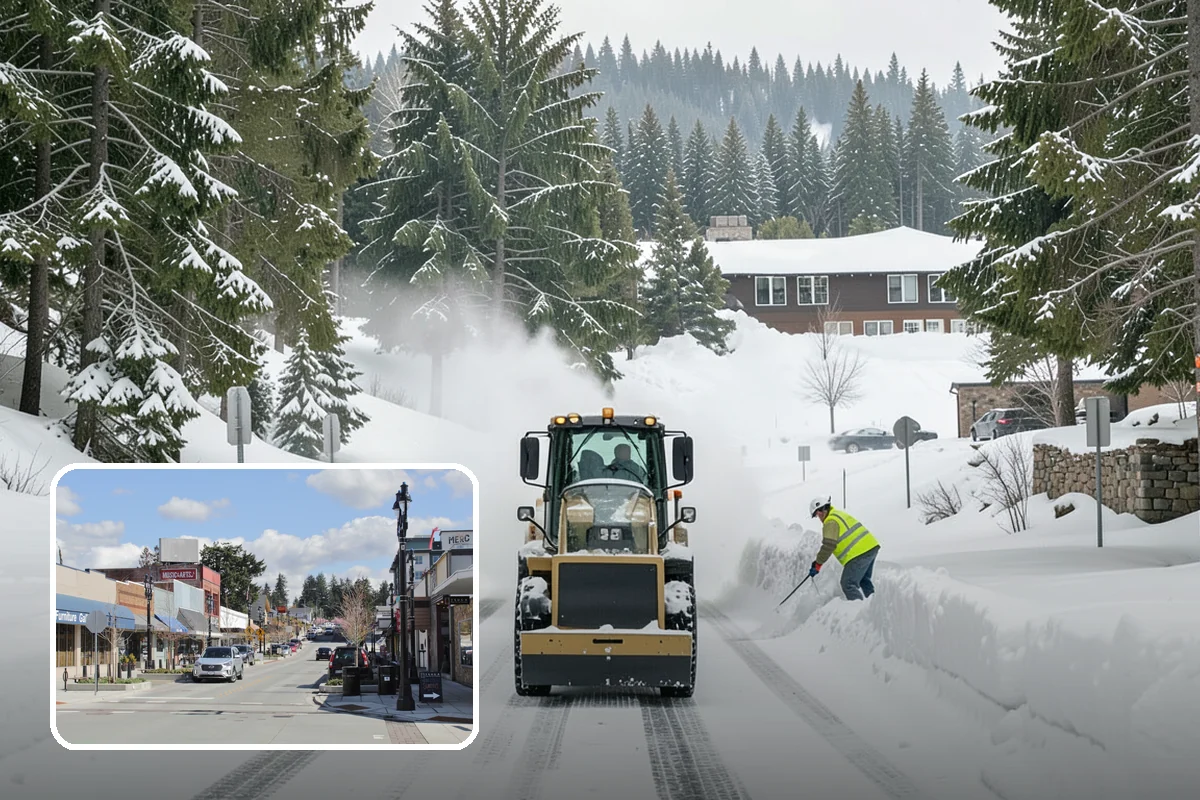 School Deicing in Bothell, King County, WA - Protects students at busy bus loops and crosswalks
