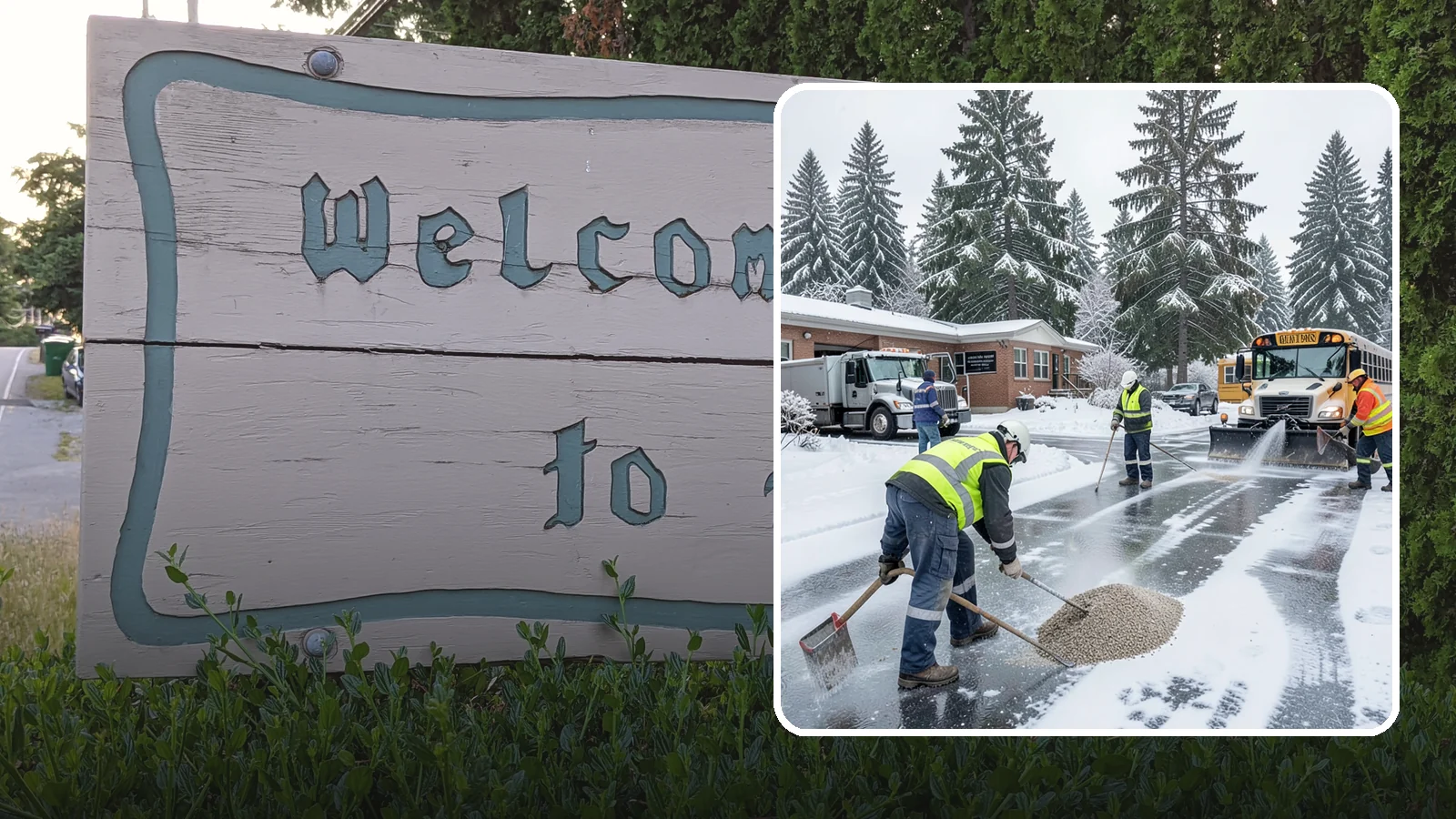 School Deicing in Brier, Snohomish County, WA - Deicing for schools that keeps bus loops, crosswalks, and student entrances safe before the first children arrive on a frozen...
