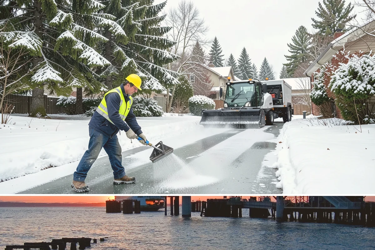School Deicing in Edmonds, Snohomish County, WA - The program follows the school calendar through winter, with heightened readiness on the freezing-rain mornings that threaten...