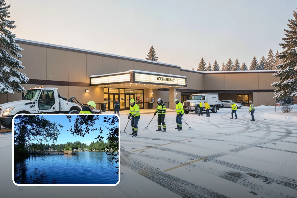School Deicing in Federal Way, King County, WA - Protects students at busy bus loops and crosswalks