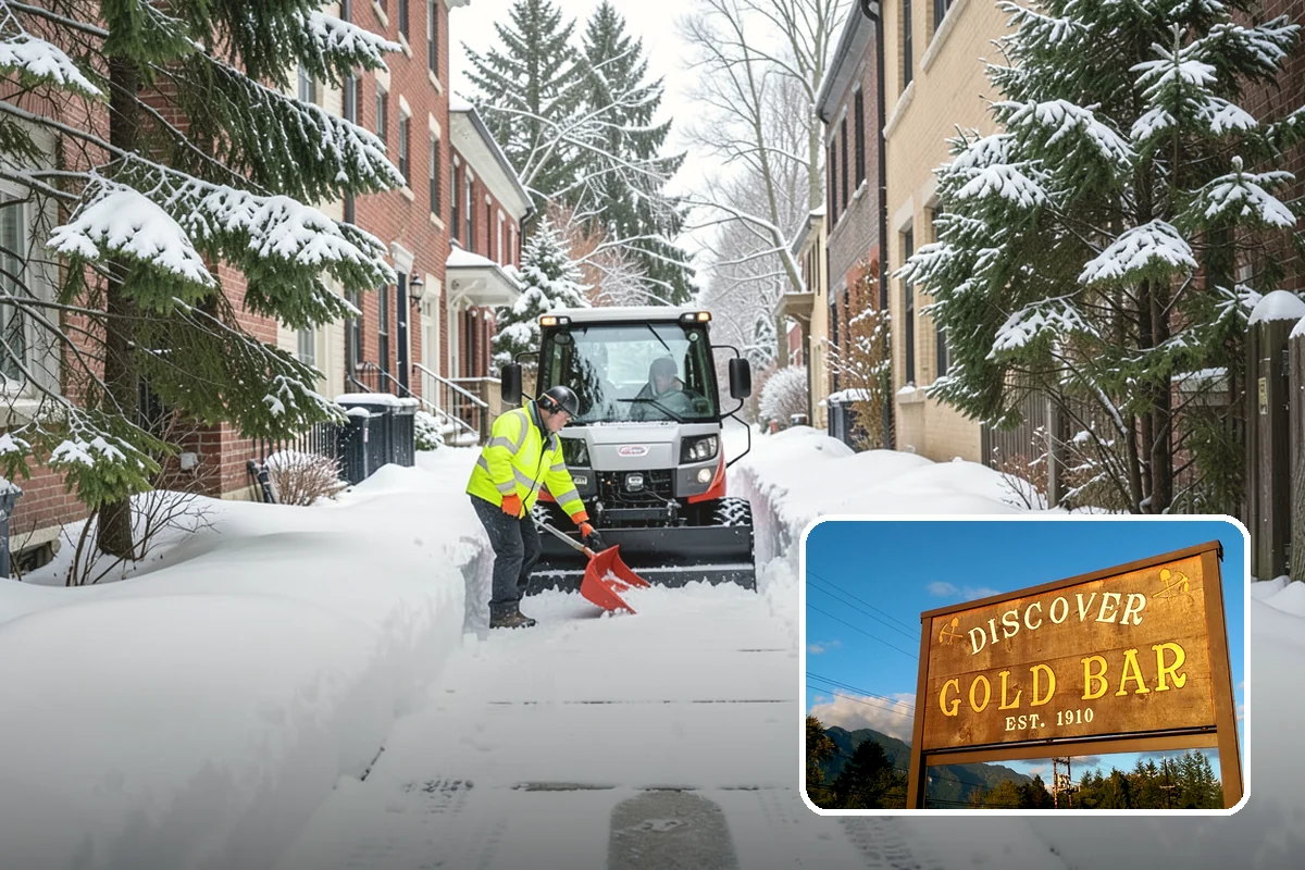 School Deicing in Gold Bar, Snohomish County, WA - Protects students at busy bus loops and crosswalks