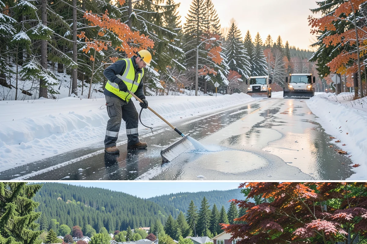 School Deicing in Index, Snohomish County, WA - The program follows the school calendar through winter, with heightened readiness on the freezing-rain mornings that threaten...
