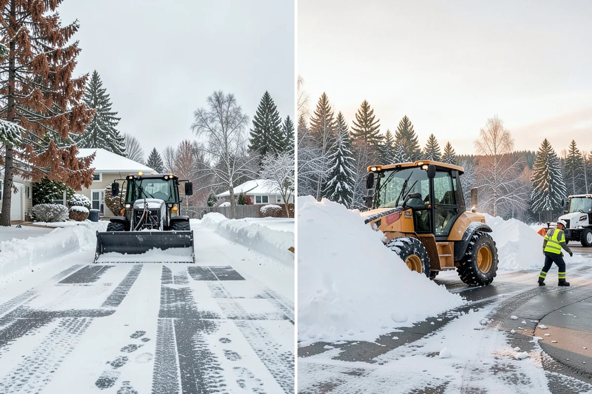 School Deicing in Kenmore, King County, WA - Map bus loops, crosswalks, entrances, and student paths with staff