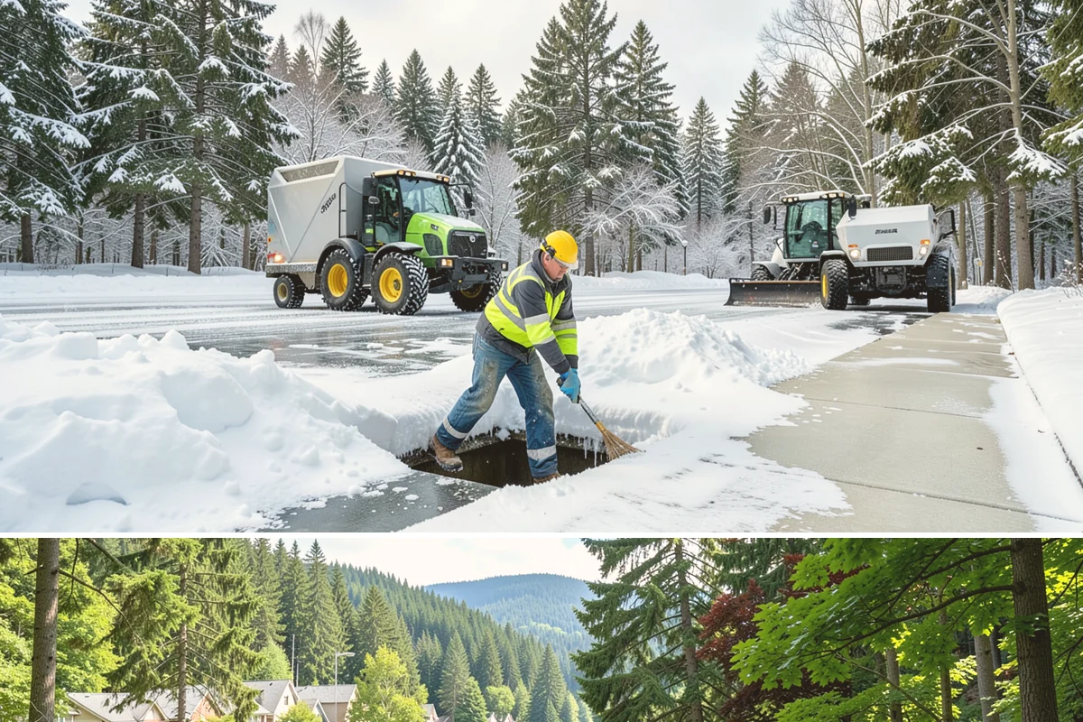 School Deicing in Lake Forest Park, King County, WA - The program follows the school calendar through winter, with heightened readiness on the freezing-rain mornings that threaten...