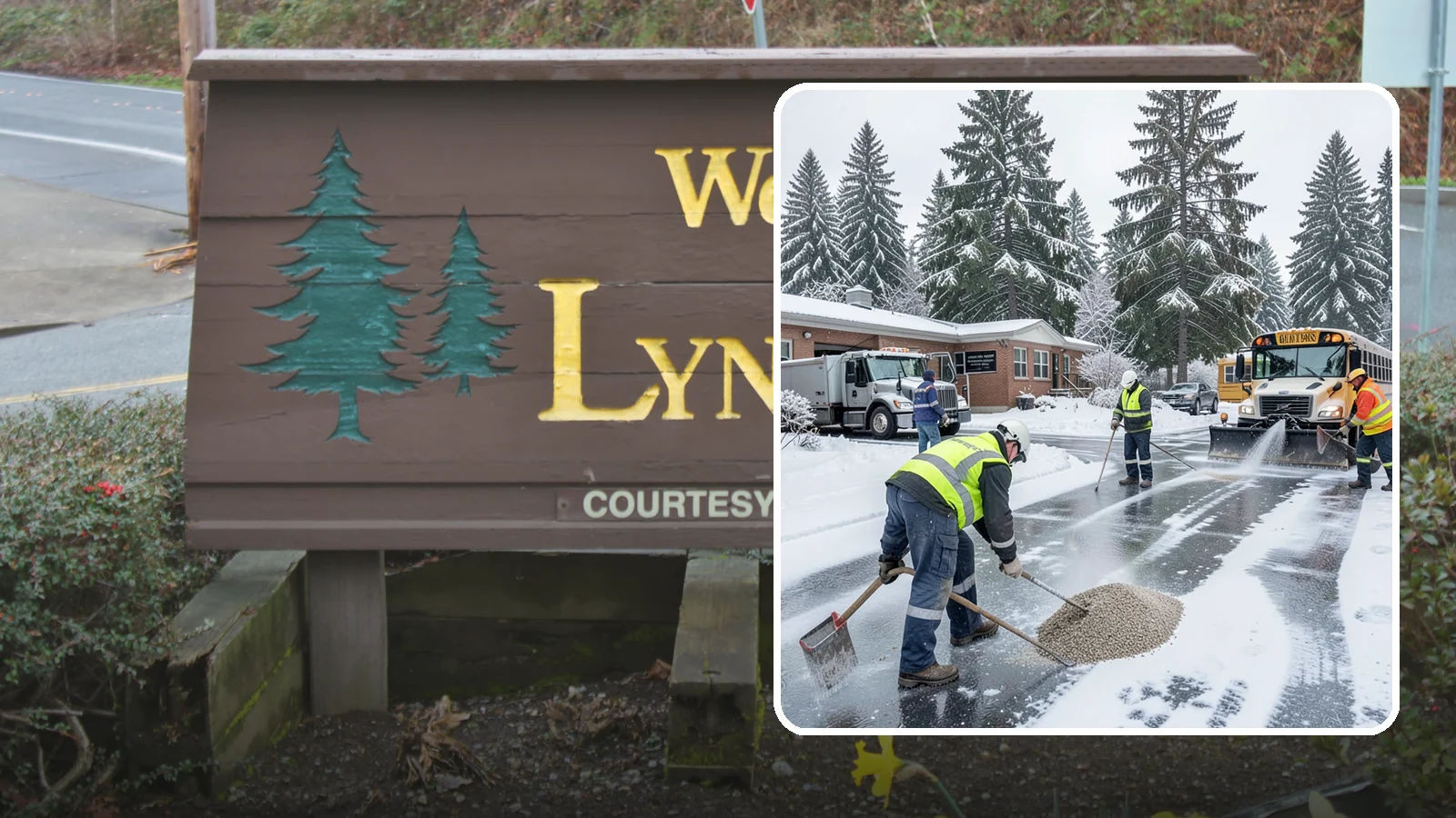 School Deicing in Lynnwood, Snohomish County, WA - Deicing for schools that keeps bus loops, crosswalks, and student entrances safe before the first children arrive on a frozen...