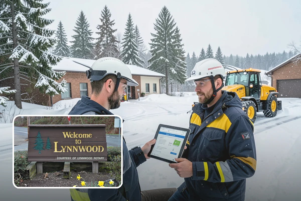 School Deicing in Lynnwood, Snohomish County, WA - Protects students at busy bus loops and crosswalks