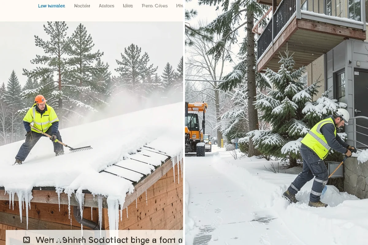 School Deicing in Lynnwood, Snohomish County, WA - Map bus loops, crosswalks, entrances, and student paths with staff