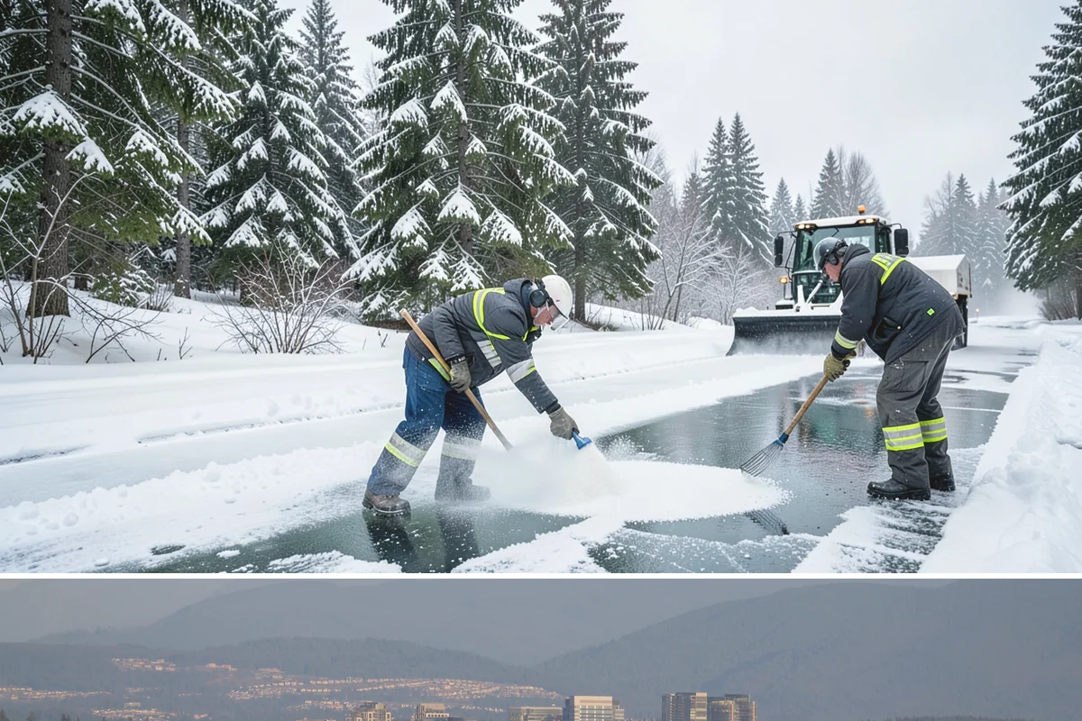 School Deicing in Medina, King County, WA - The program follows the school calendar through winter, with heightened readiness on the freezing-rain mornings that threaten...