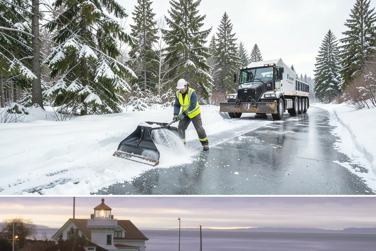 School Deicing in Mukilteo, Snohomish County, WA - The program follows the school calendar through winter, with heightened readiness on the freezing-rain mornings that threaten...