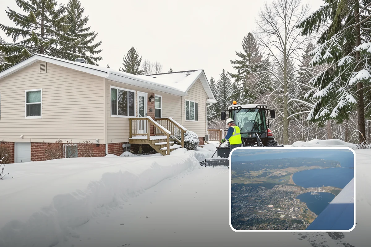 School Deicing in Oak Harbor, Island County, WA - Protects students at busy bus loops and crosswalks
