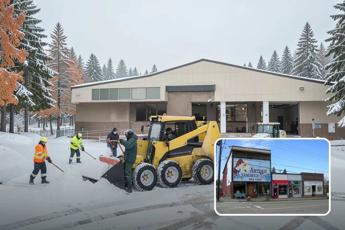 School Deicing in Ruston, Pierce County, WA - Protects students at busy bus loops and crosswalks