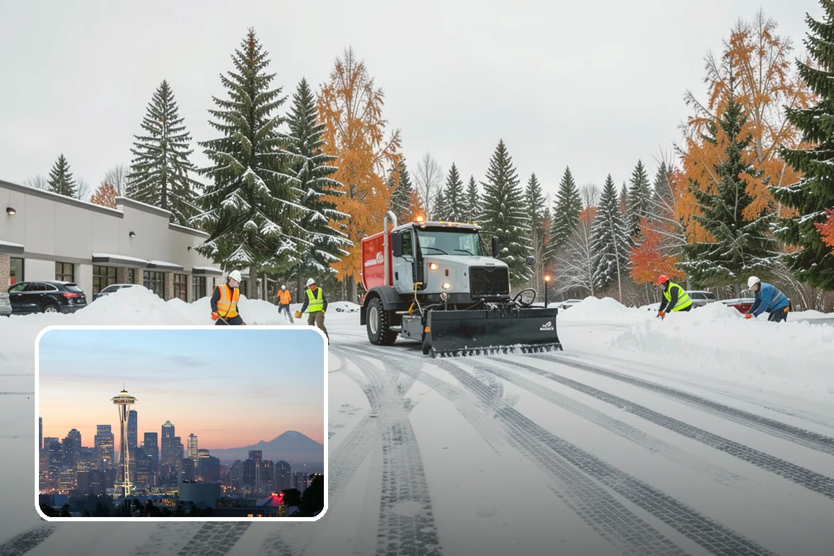 School Deicing in Seattle, King County, WA - Protects students at busy bus loops and crosswalks