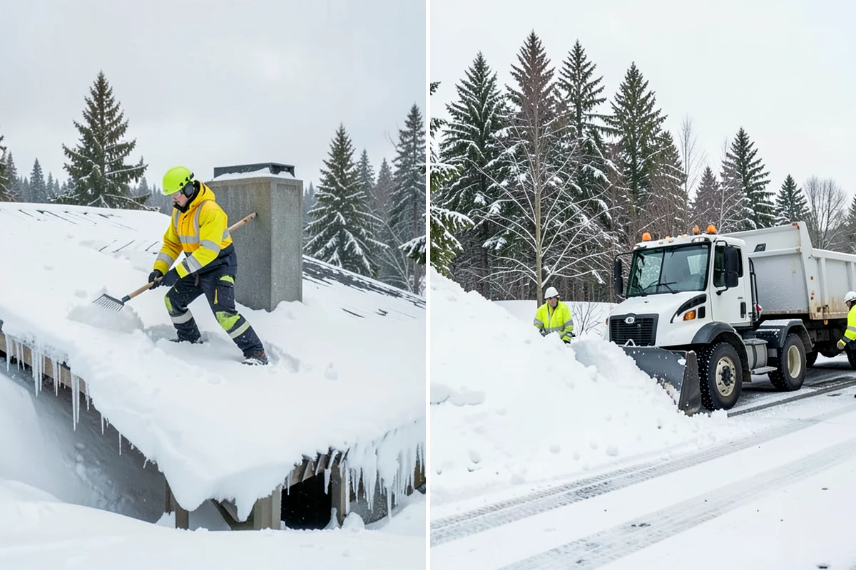 School Deicing in Sedro-Woolley, Skagit County, WA - Map bus loops, crosswalks, entrances, and student paths with staff