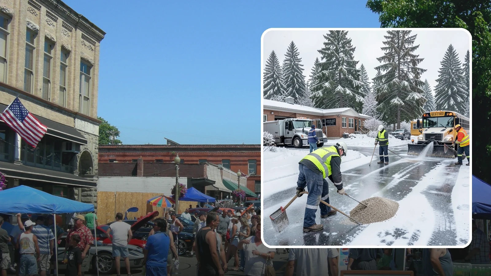 School Deicing in Snohomish, Snohomish County, WA - Deicing for schools that keeps bus loops, crosswalks, and student entrances safe before the first children arrive on a frozen...