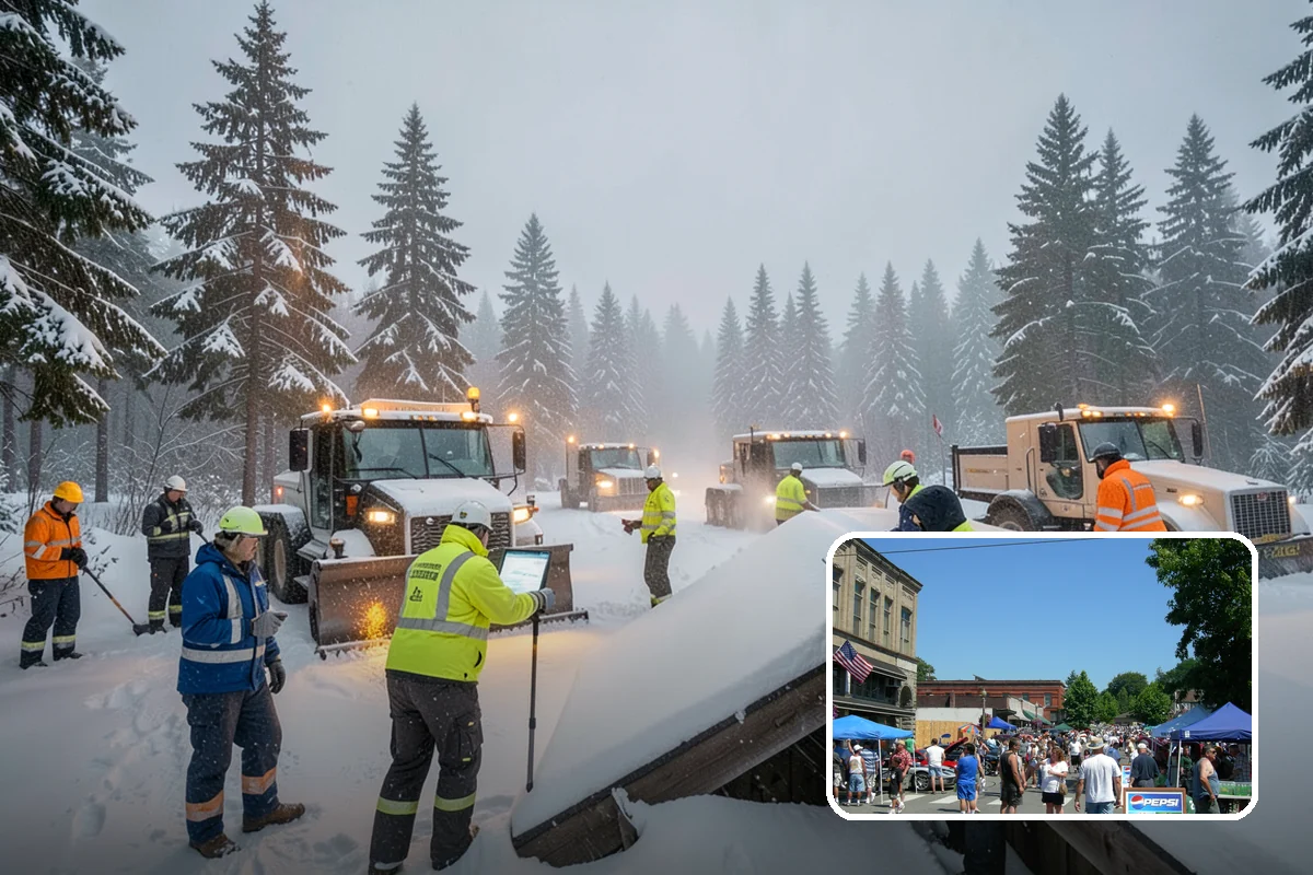 School Deicing in Snohomish, Snohomish County, WA - Protects students at busy bus loops and crosswalks