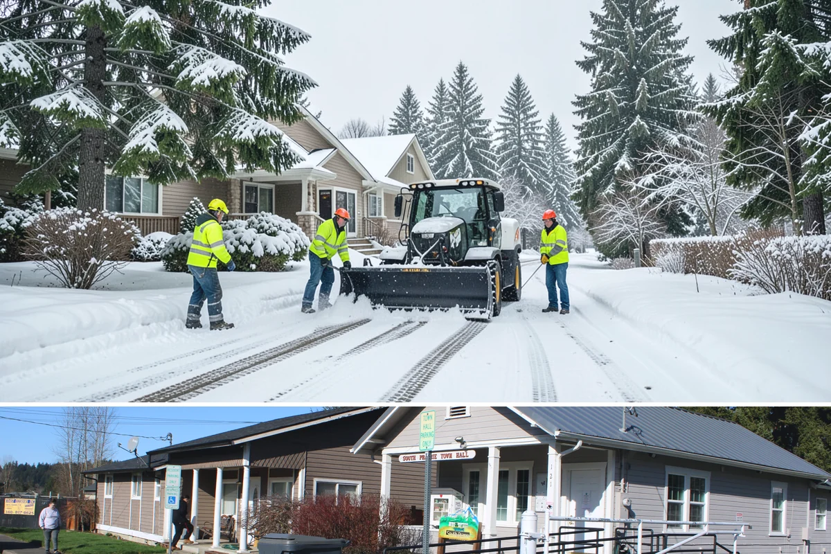 School Deicing in South Prairie, Pierce County, WA - The program follows the school calendar through winter, with heightened readiness on the freezing-rain mornings that threaten...