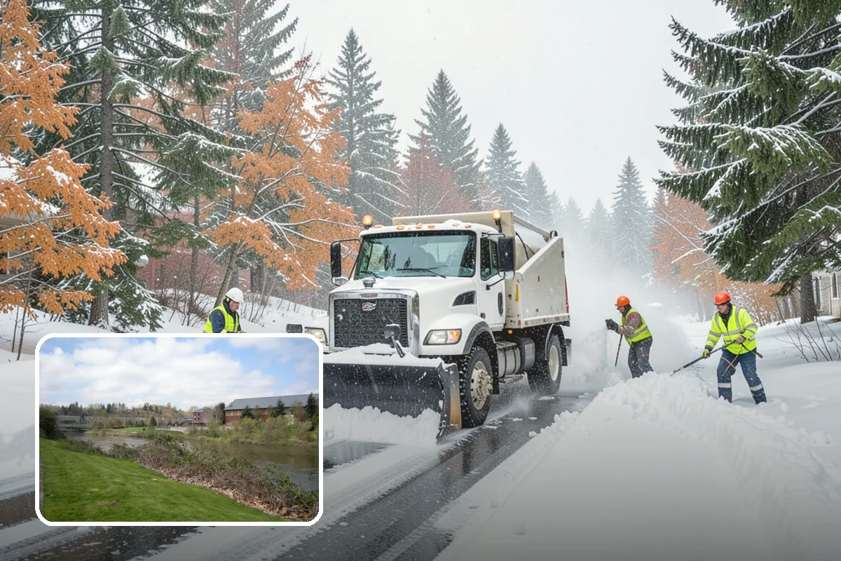 School Deicing in Tukwila, King County, WA - Protects students at busy bus loops and crosswalks