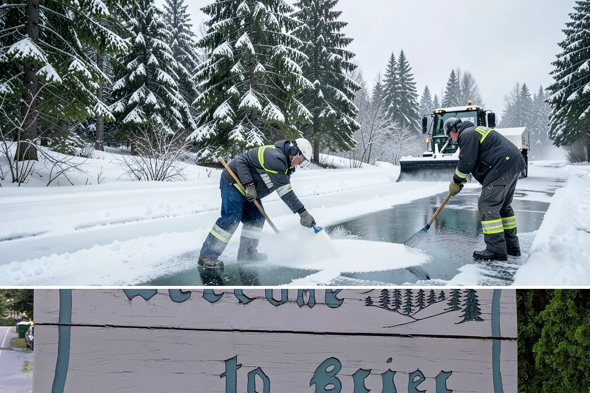 School Parking Lot Snow Removal in Brier, Snohomish County, WA - School lots across Western Washington require the most snow response from December through February, when morning freezes...