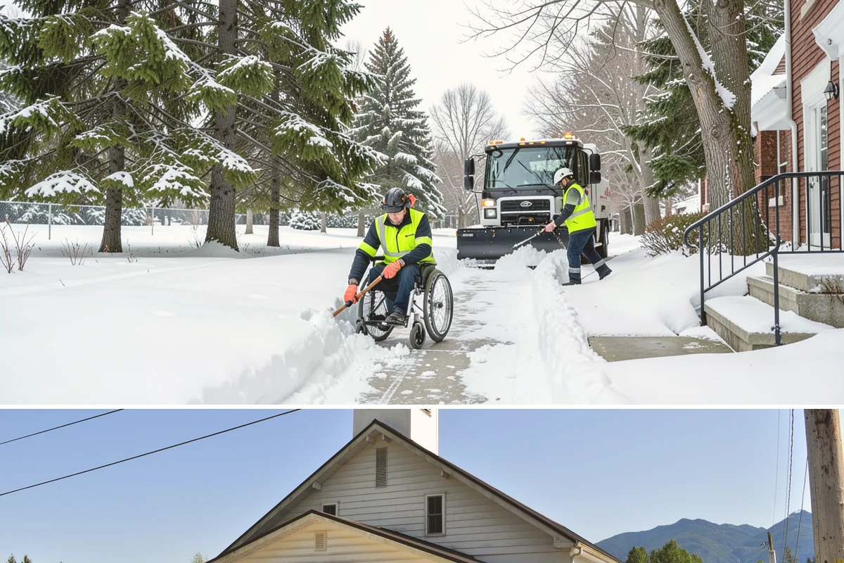 School Parking Lot Snow Removal in Concrete, Skagit County, WA - School lots across Western Washington require the most snow response from December through February, when morning freezes...