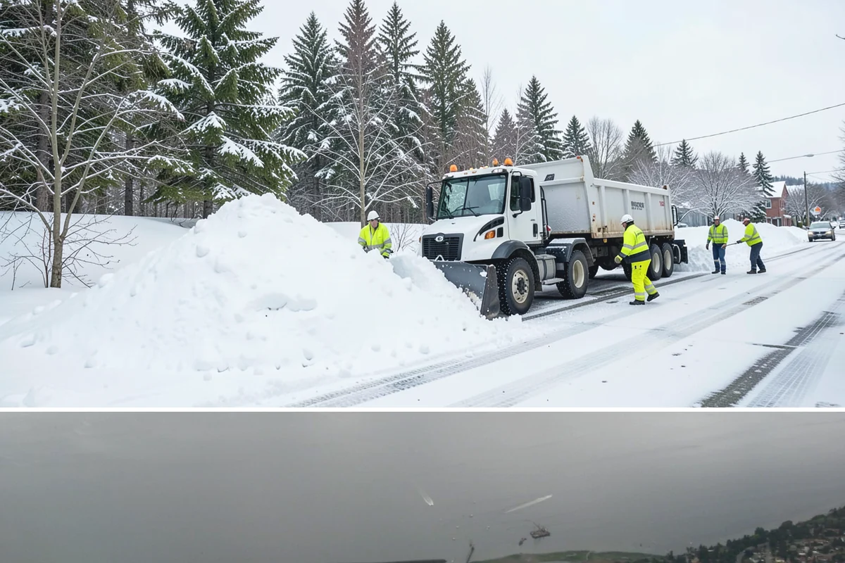 School Parking Lot Snow Removal in Des Moines, King County, WA - School lots across Western Washington require the most snow response from December through February, when morning freezes...