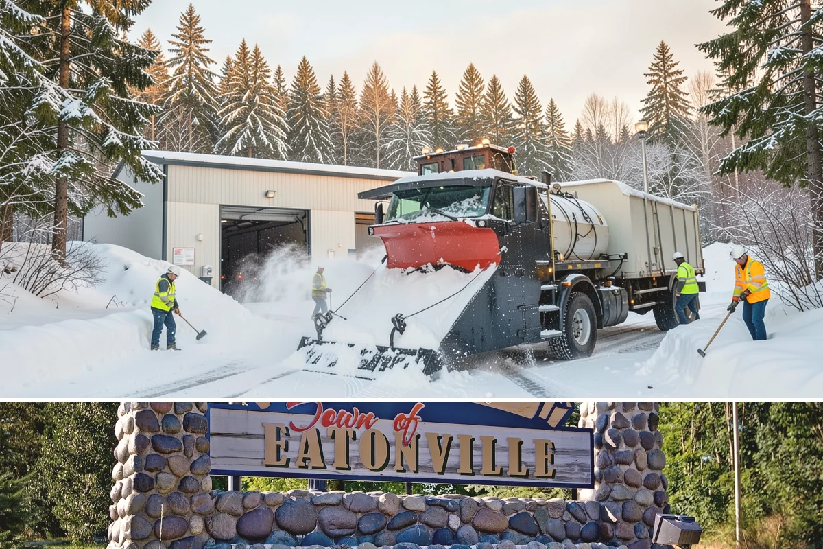 School Parking Lot Snow Removal in Eatonville, Pierce County, WA - School lots across Western Washington require the most snow response from December through February, when morning freezes...