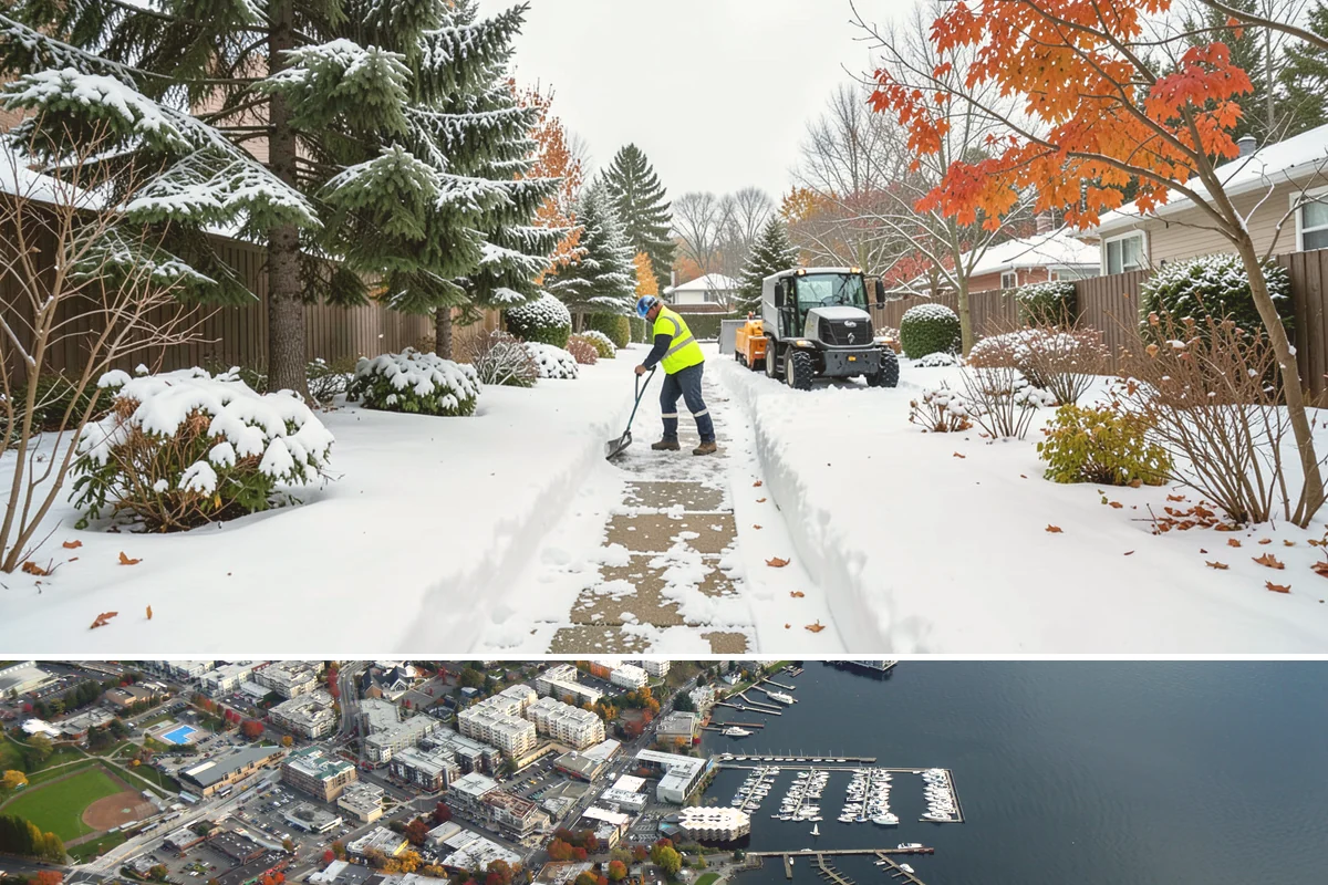 School Parking Lot Snow Removal in Kirkland, King County, WA - School lots across Western Washington require the most snow response from December through February, when morning freezes...