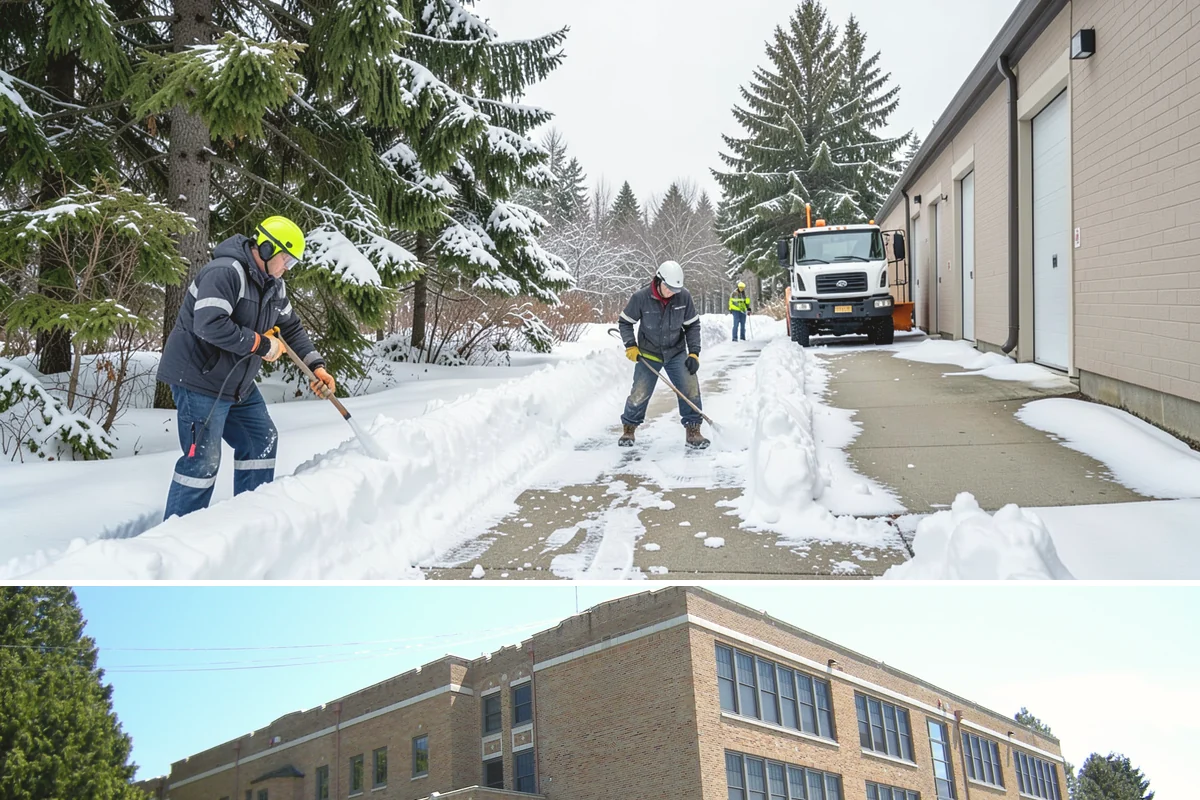 School Parking Lot Snow Removal in Maple Valley, King County, WA - School lots across Western Washington require the most snow response from December through February, when morning freezes...