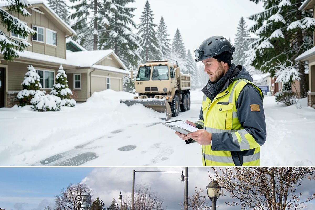 School Parking Lot Snow Removal in Marysville, Snohomish County, WA - School lots across Western Washington require the most snow response from December through February, when morning freezes...
