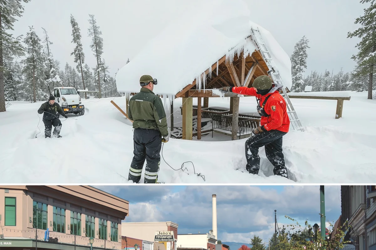 School Parking Lot Snow Removal in Monroe, Snohomish County, WA - School lots across Western Washington require the most snow response from December through February, when morning freezes...