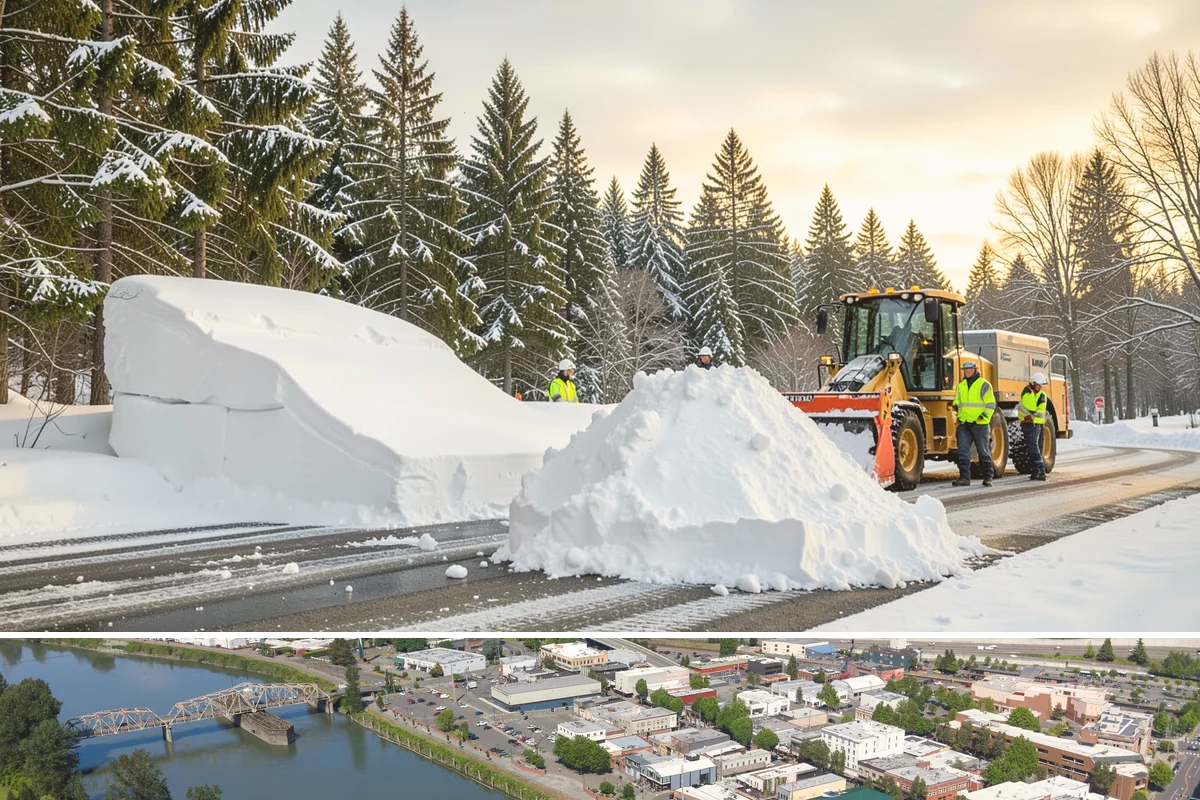 School Parking Lot Snow Removal in Mount Vernon, Skagit County, WA - School lots across Western Washington require the most snow response from December through February, when morning freezes...
