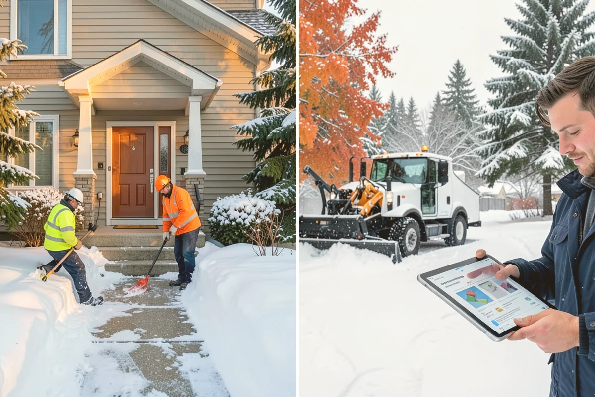 School Parking Lot Snow Removal in Newcastle, King County, WA - Coordinate bus loops, drop-off lanes, and fire routes with campus staff