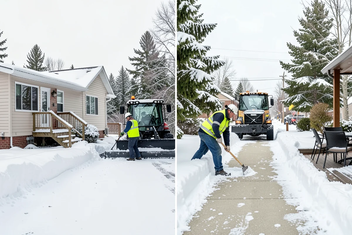School Parking Lot Snow Removal in Pacific, King County, WA - Coordinate bus loops, drop-off lanes, and fire routes with campus staff