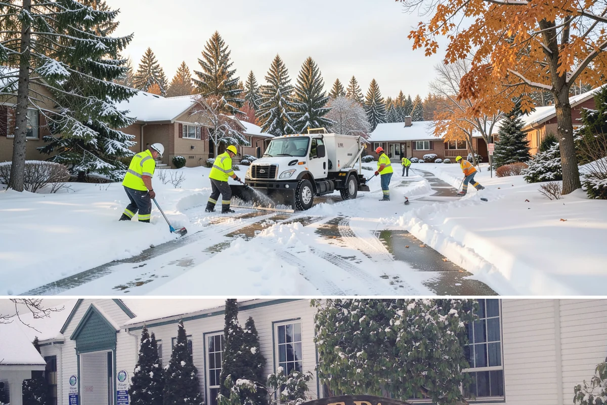 School Parking Lot Snow Removal in Pacific, King County, WA - School lots across Western Washington require the most snow response from December through February, when morning freezes...